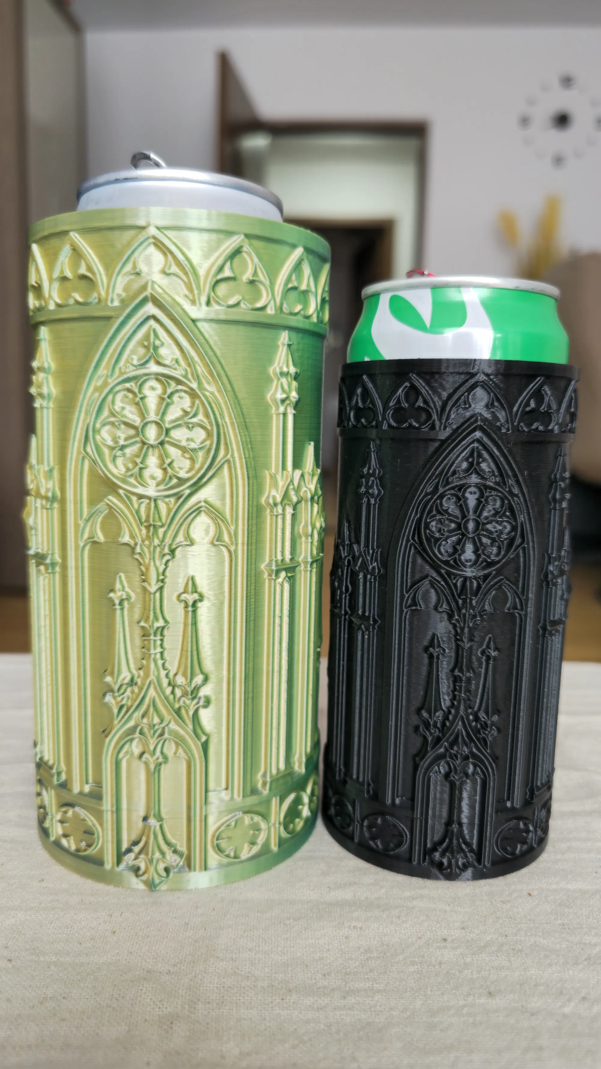Arcade pen/can holder