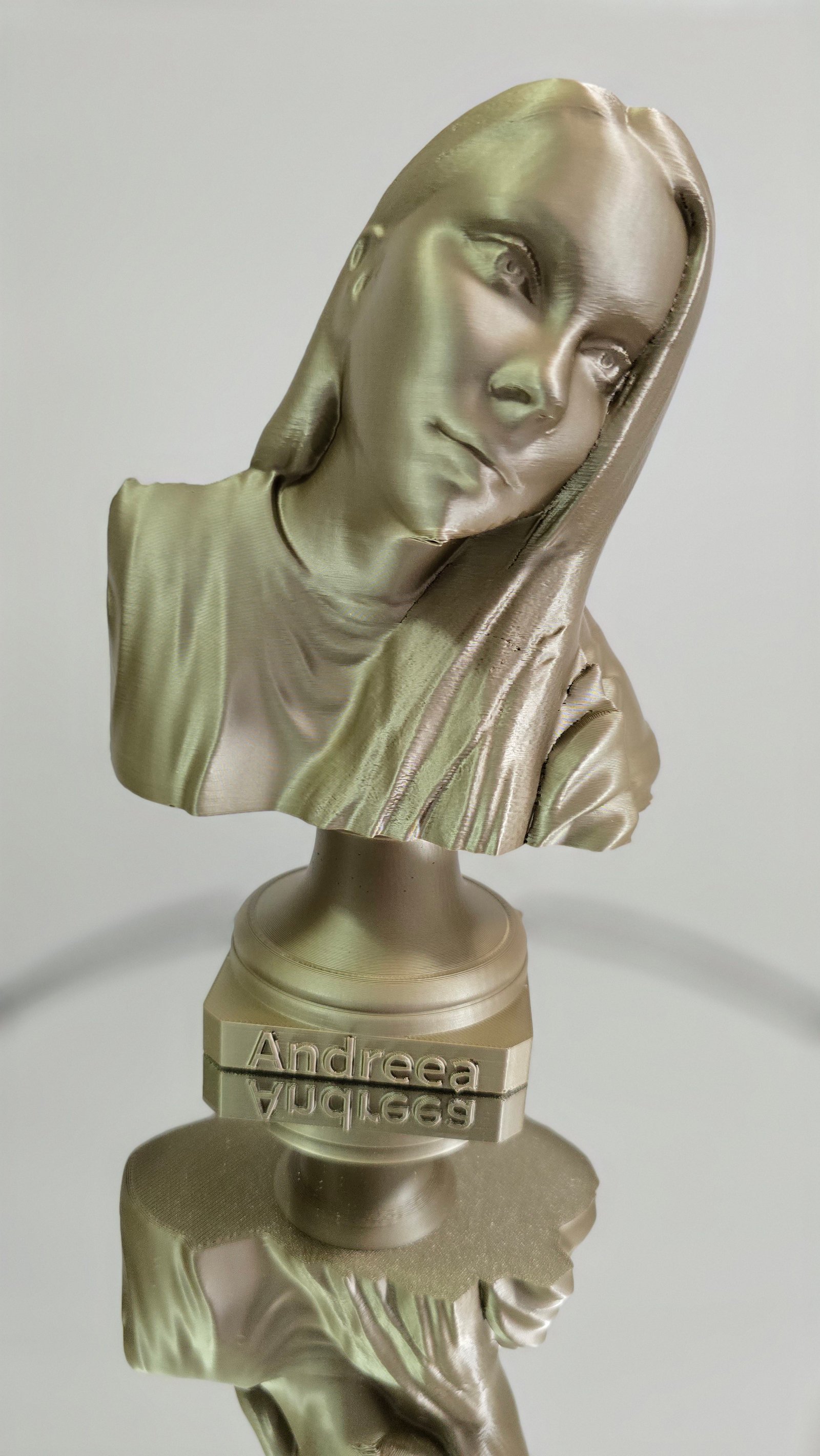 Bust Metal Champagne