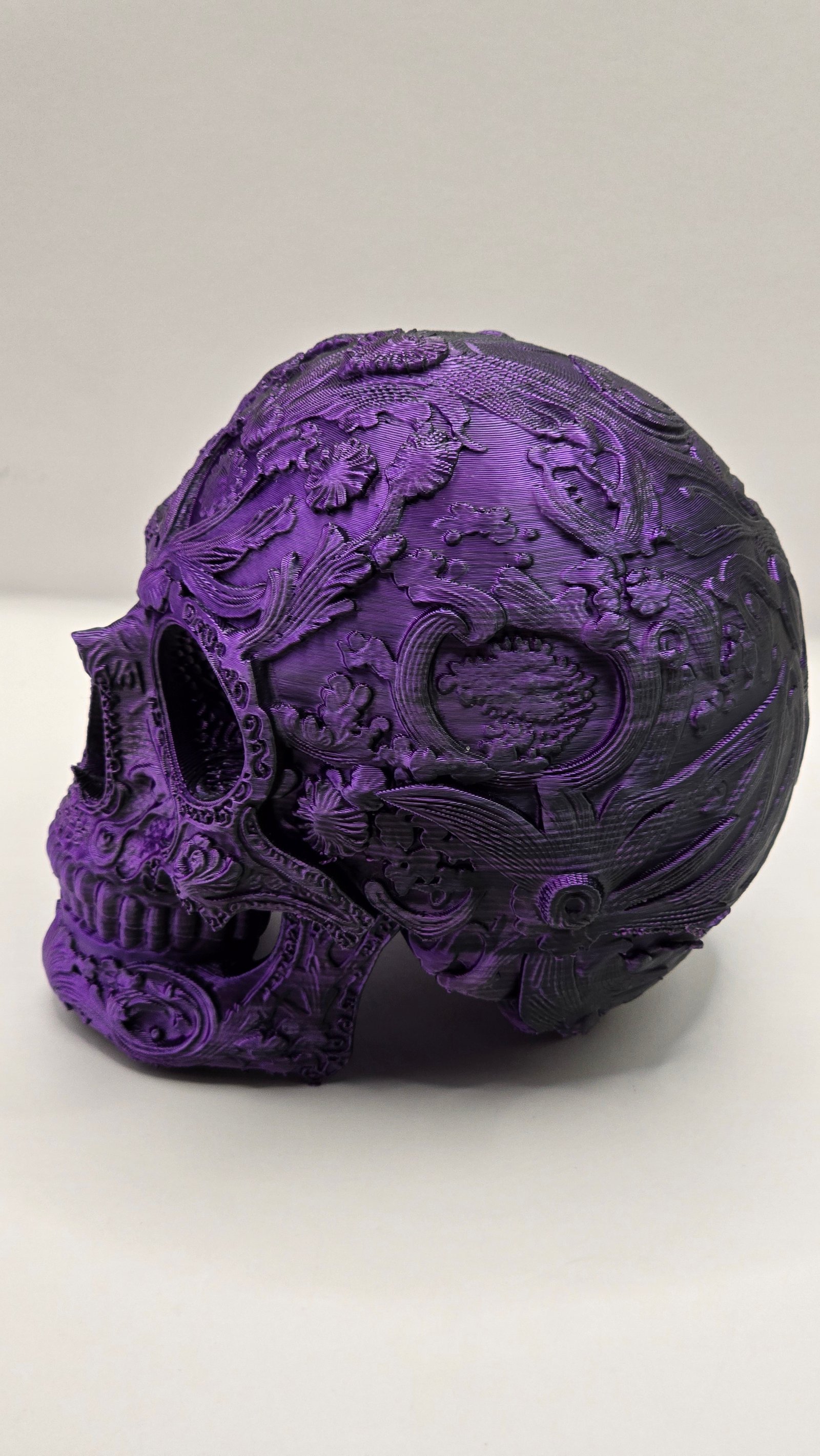 Preview Craniu Decor Black Purple