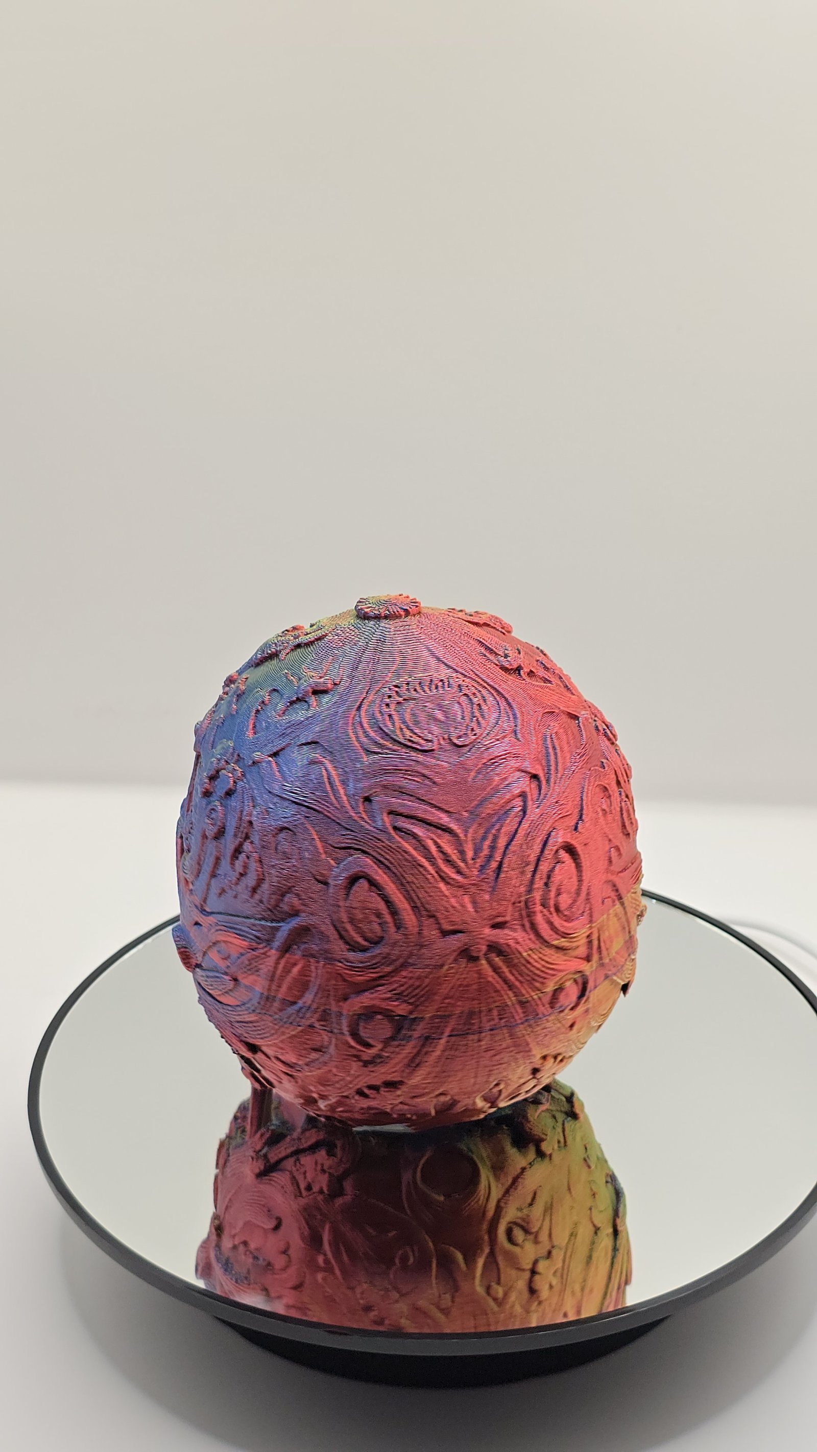 Craniu Decor Red Yellow