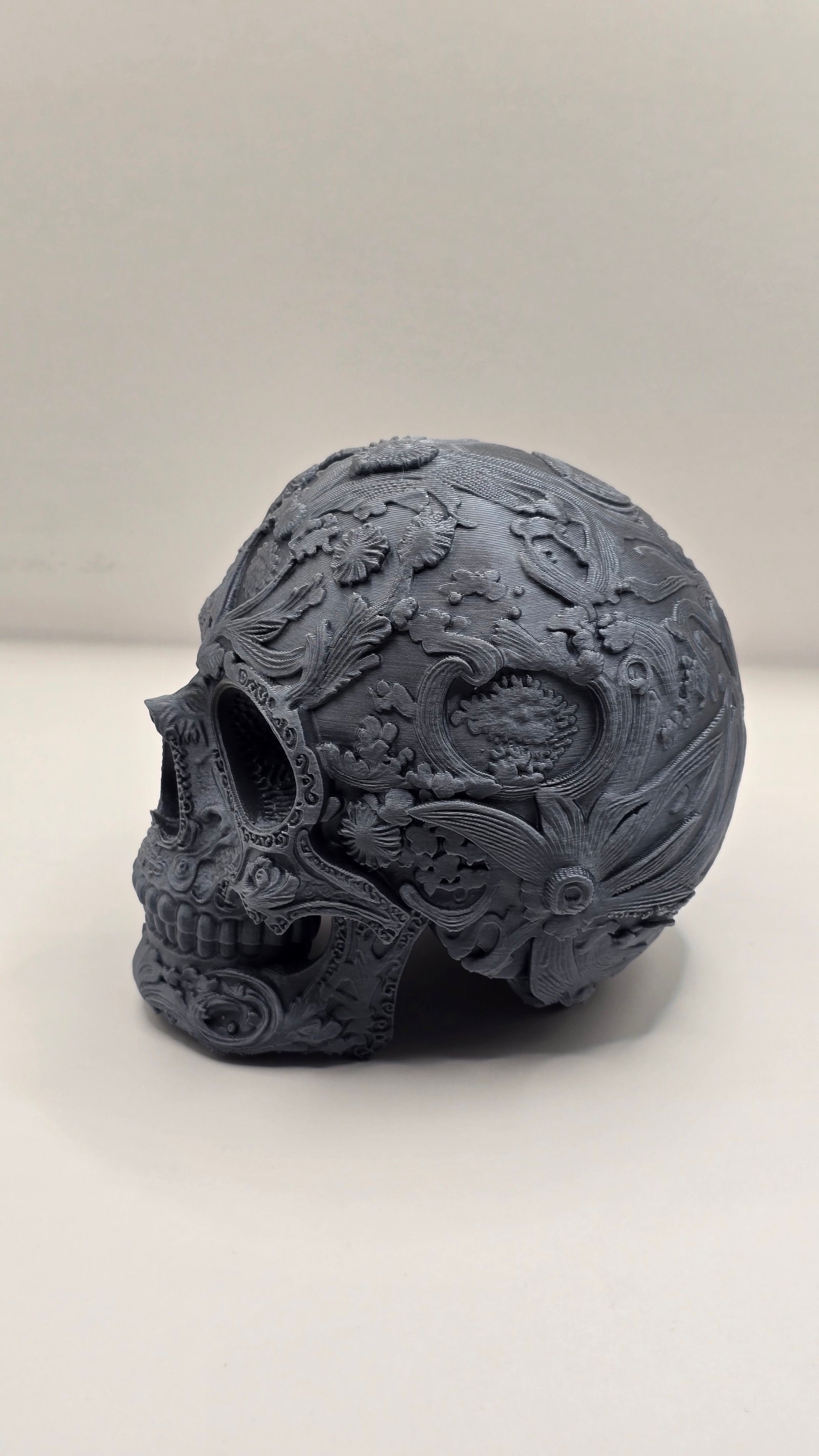 Preview Craniu Decor Textured Silver