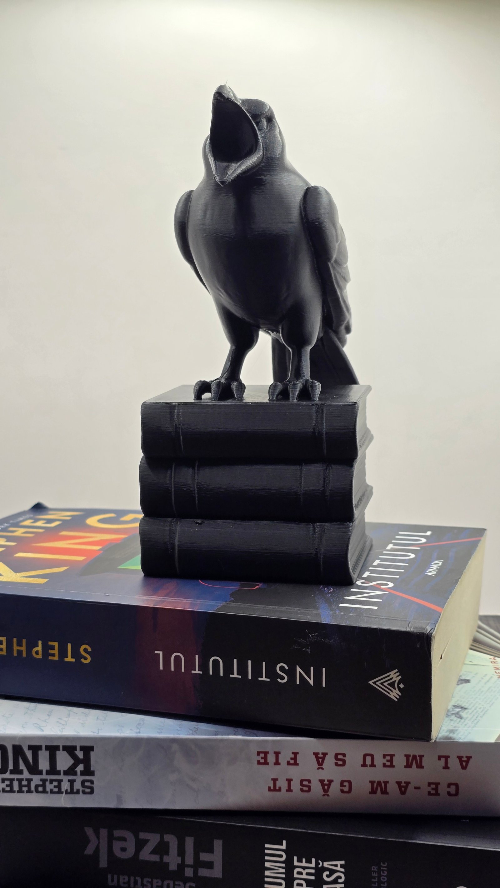 Crow Statue