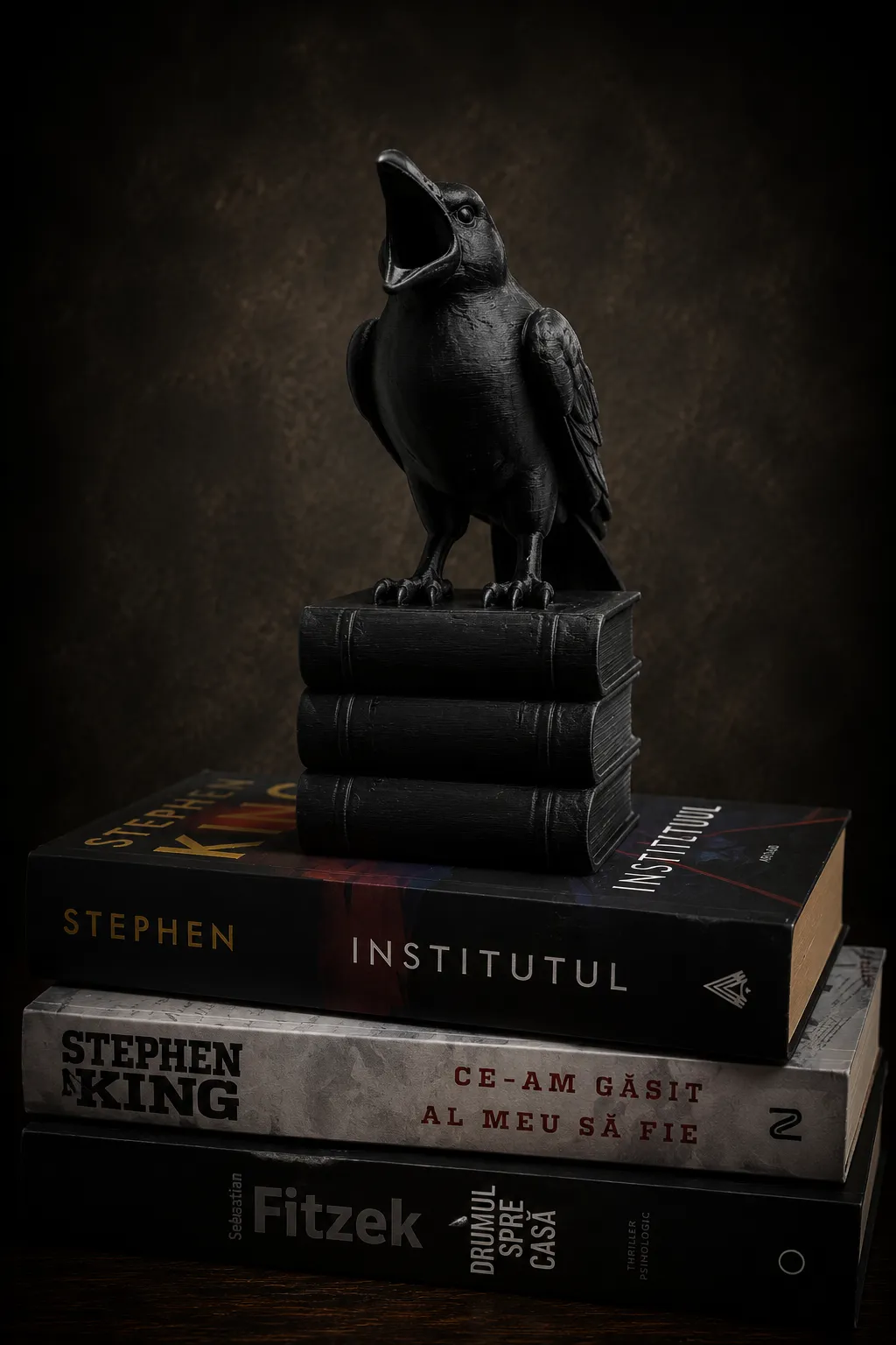Crow Statue