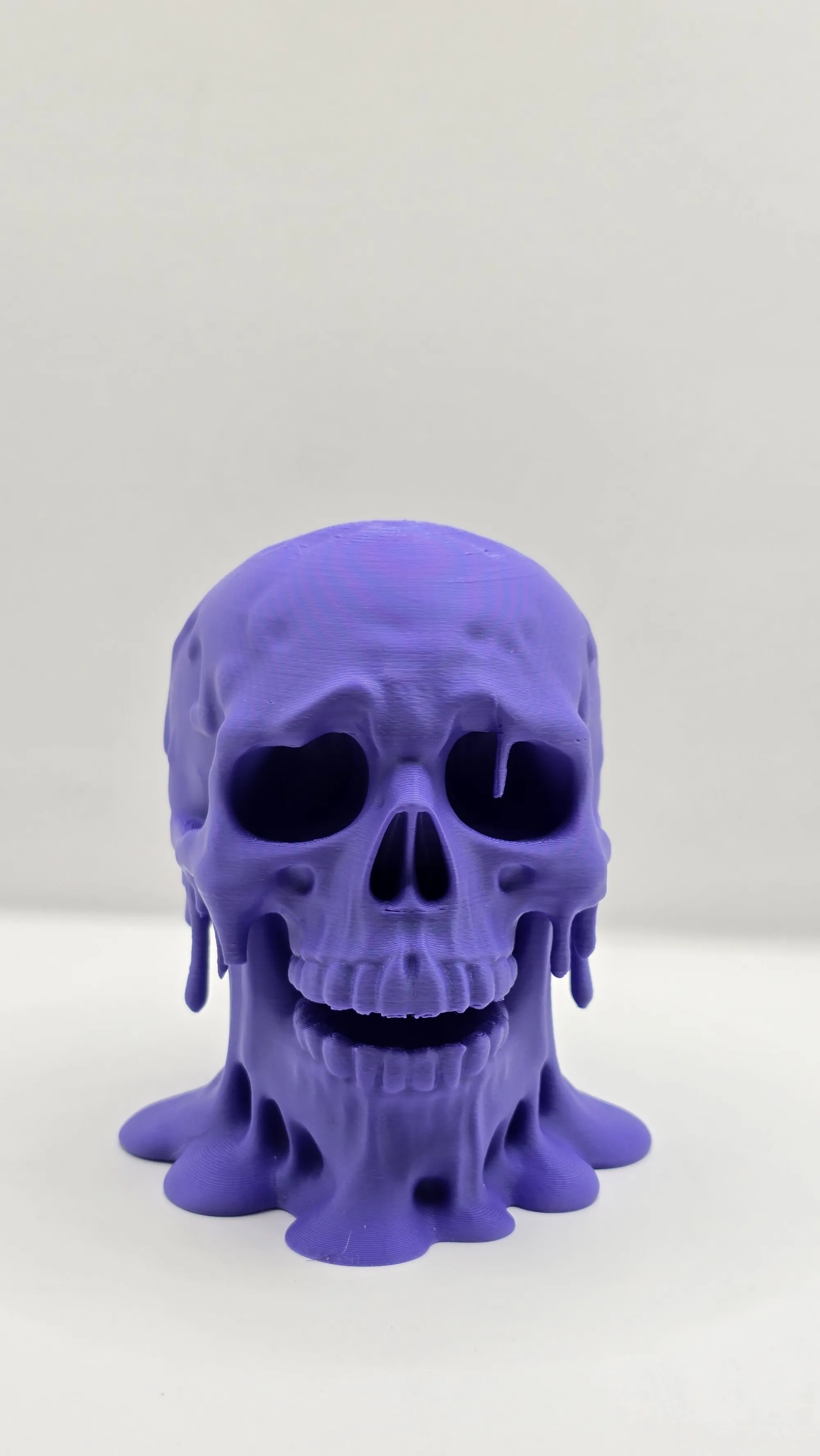 Melting Skull Purple