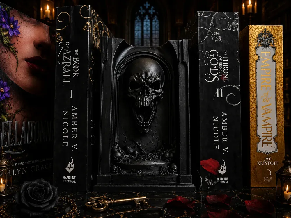 Skull booknook