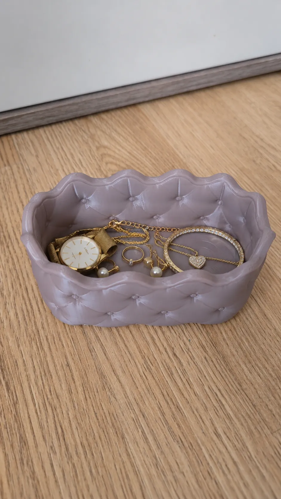 Tufted Jewelry Tray